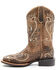 Image #3 - RANK 45&reg; Women's Melody Western Performance Boots - Broad Square Toe, Tan, hi-res