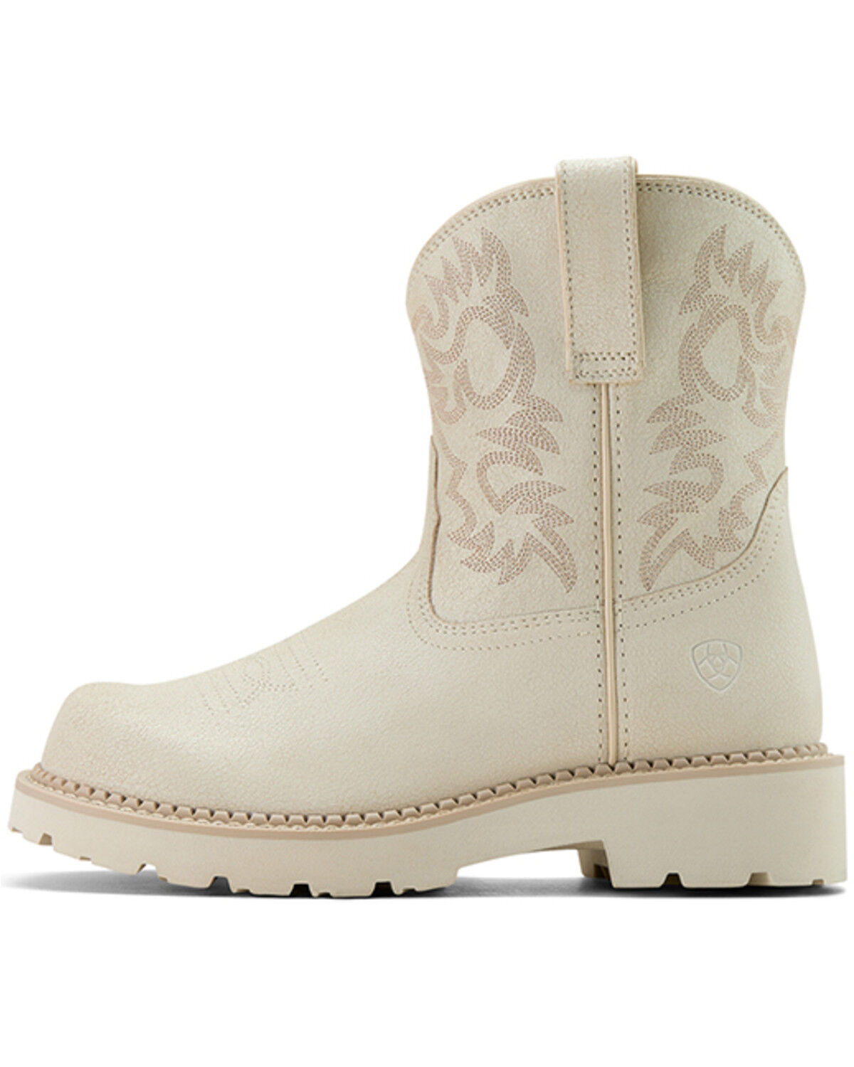 Image #2 - Ariat Women's Fatbaby Western Boots - Round Toe, Ivory, hi-res