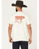 Image #1 - Bucking Chutes Men's Prime Cuts Short Sleeve Graphic T-Shirt, Natural, hi-res