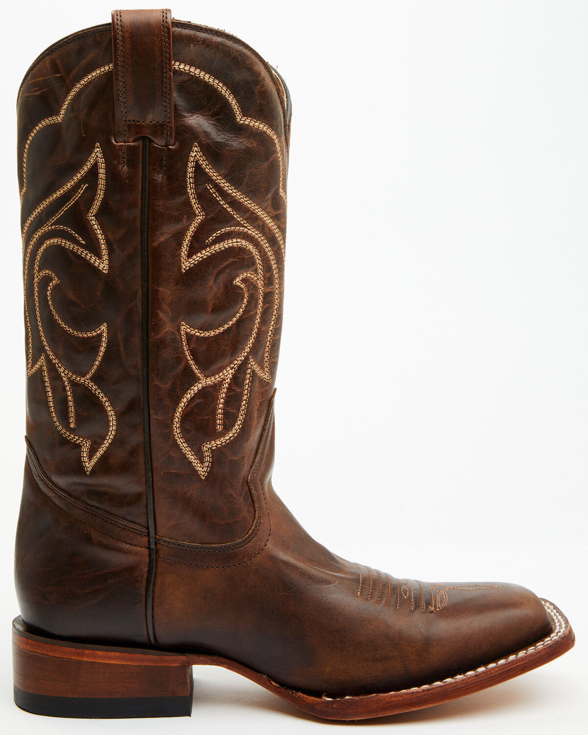 Image #2 - Shyanne Women's Mojave Western Boots - Broad Square Toe, Cognac, hi-res