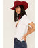 Image #2 - Wrangler Women's Boot Barn Exclusive Cowgirls Support Cowgirls Logo Graphic Tee, White, hi-res