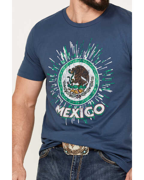 Image #3 - Cody James Men's Burst Short Sleeve Graphic T-Shirt, Navy, hi-res