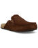 Image #1 - Twisted X Women's Cowhide Mules - Moc Toe, Dark Brown, hi-res