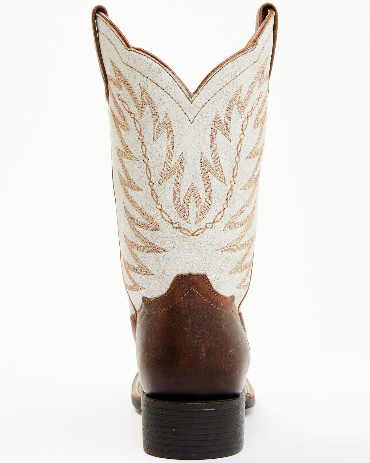 Image #5 - Shyanne Stryde® Women's Western Performance Boots - Broad Square Toe, Ivory, hi-res