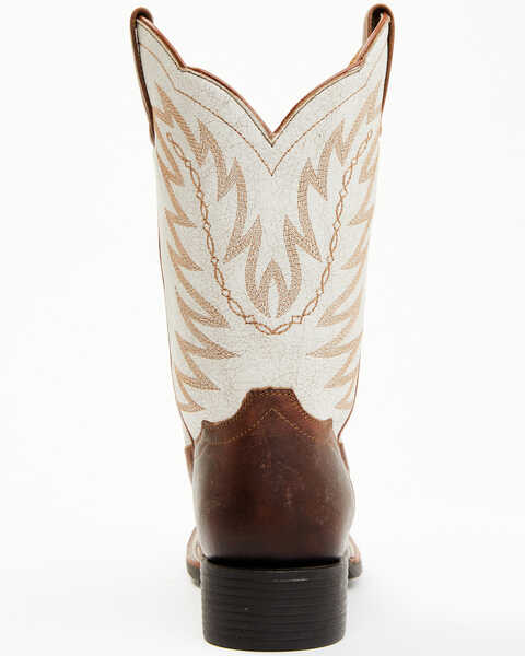 Image #5 - Shyanne Stryde® Women's Western Performance Boots - Broad Square Toe, Ivory, hi-res