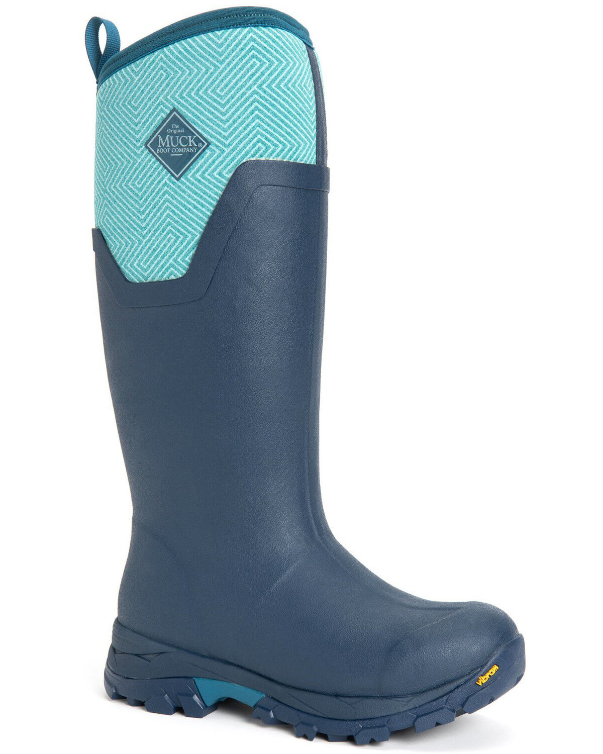 navy muck boots
