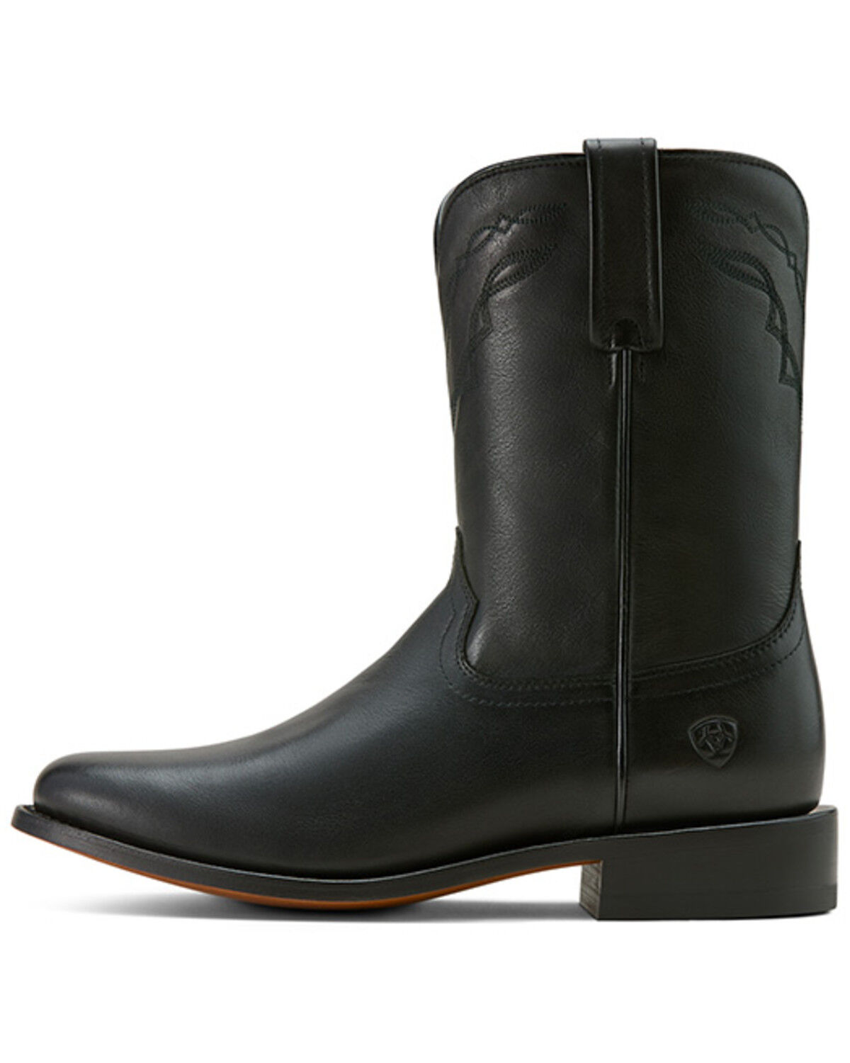 Image #2 - Ariat Men's Downtown Inkwell Western Boots - Round Toe, Black, hi-res