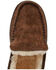 Image #4 - Lamo Footwear Men's Harrison Slippers - Moc Toe, Chocolate, hi-res