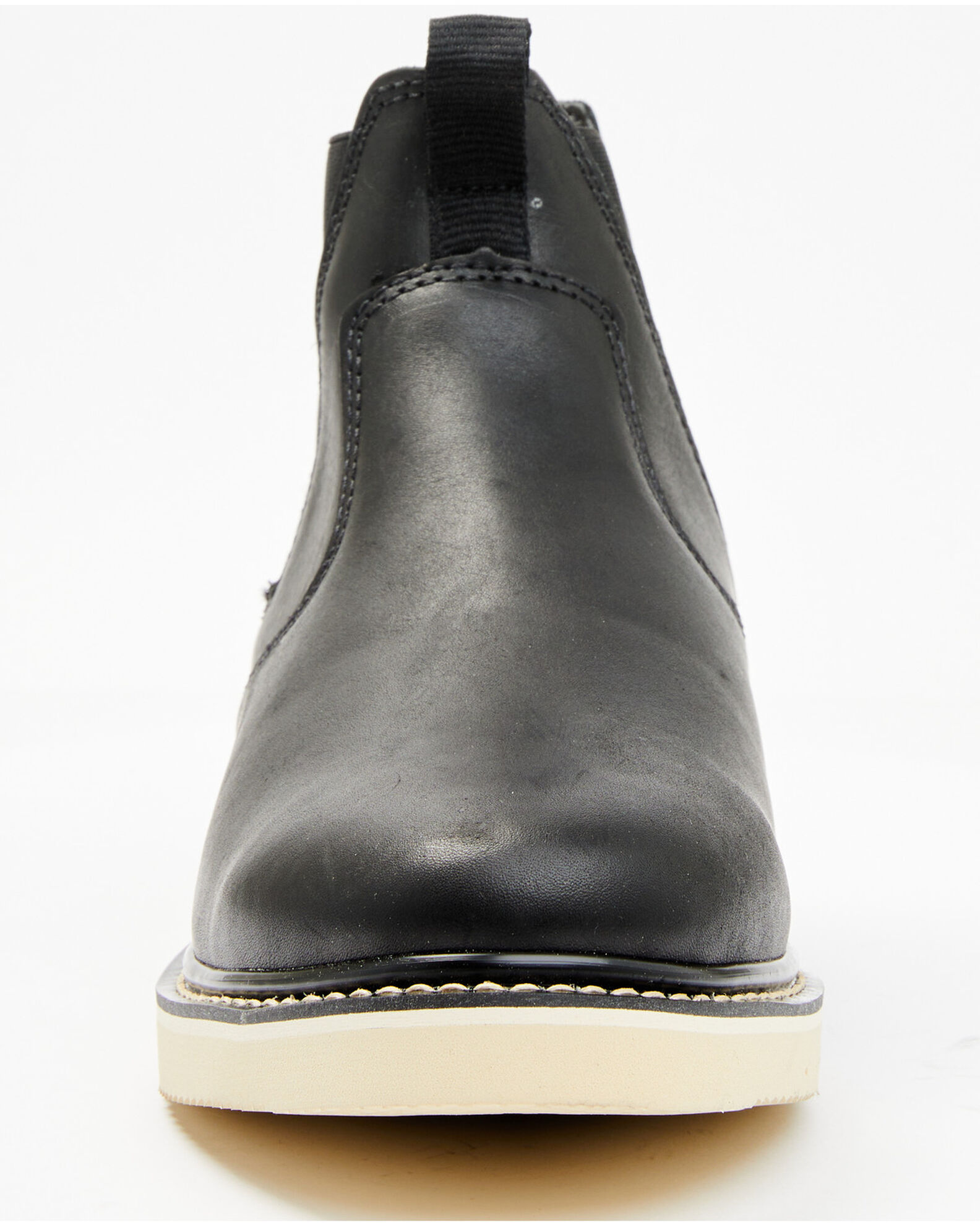 Image #4 - Hawx Men's Wedge Chelsea Puncture Resistant Work Boots - Round Toe, Black, hi-res