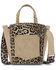 Image #2 - Wrangler Women's Leopard Print Crossbody Tote, Tan, hi-res