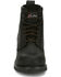 Image #4 - Justin Men's Dayworker Lace-Up Work Boots - Steel Toe, Black, hi-res