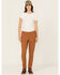 Image #1 - Carhartt Women's Force® Relaxed Fit Ripstop Work Pants, Brown, hi-res