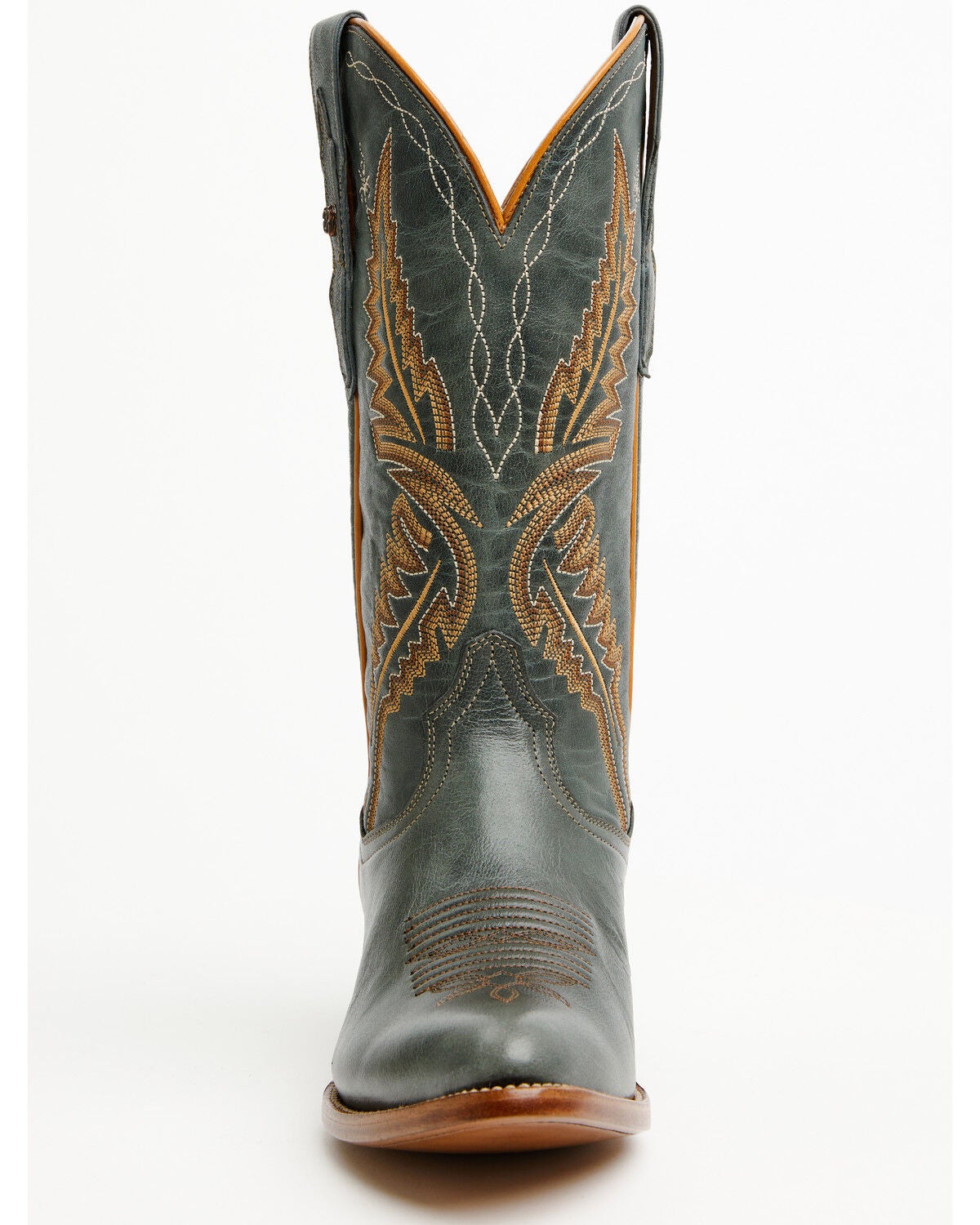 Image #4 - Dan Post Women's Juni Western Boots - Round Toe, Blue, hi-res