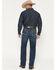 Image #3 - Ariat Men's Boot Barn Exclusive M4 Adkins Dark Wash Relaxed Fit Stretch Bootcut Jeans, Blue, hi-res
