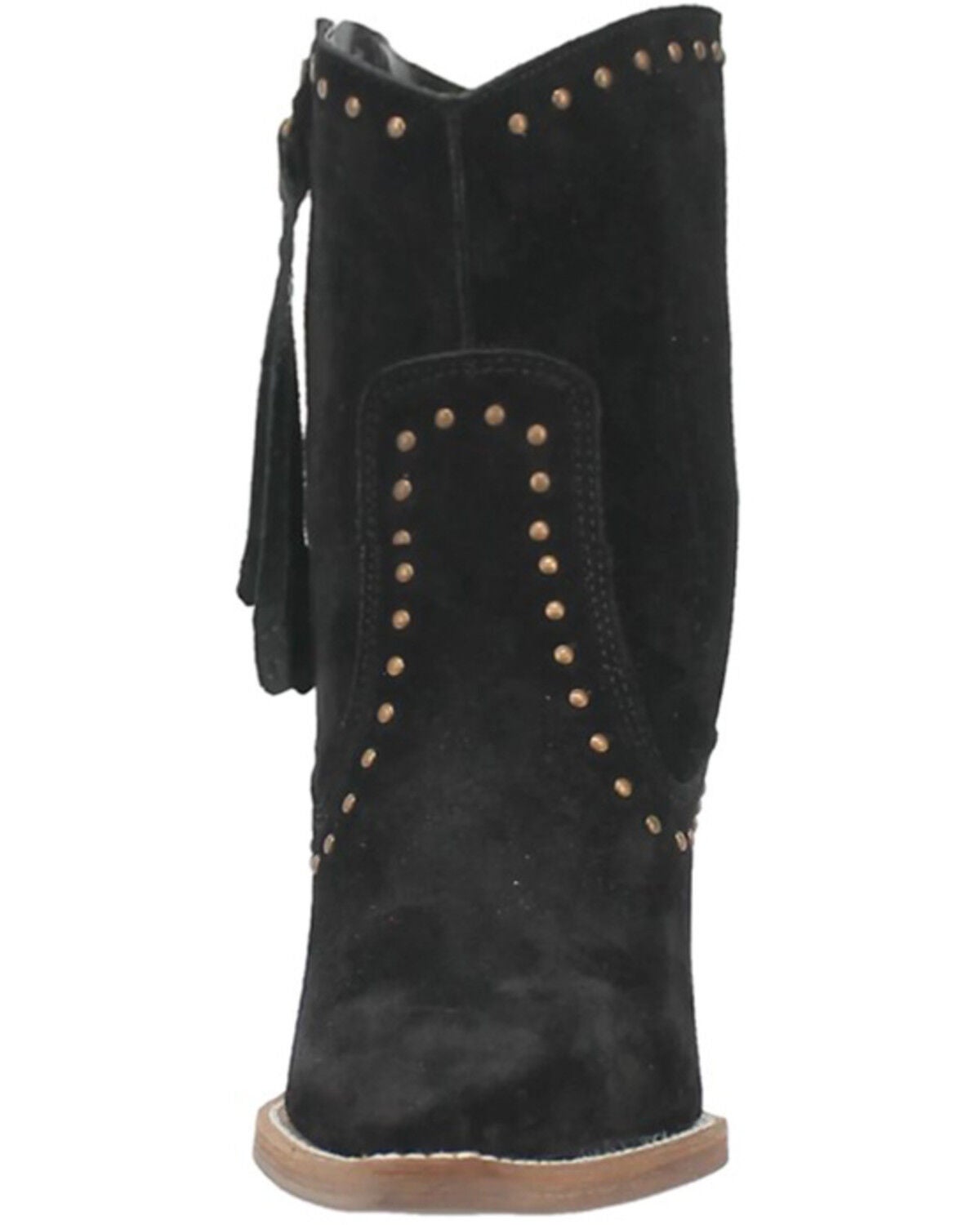 Image #4 - Dingo Women's Classy N Sassy Western Booties - Snip Toe, Black, hi-res