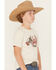 Image #2 - Sable Sky Boys' Mexico Flag Short Sleeve Graphic T-Shirt, Tan, hi-res