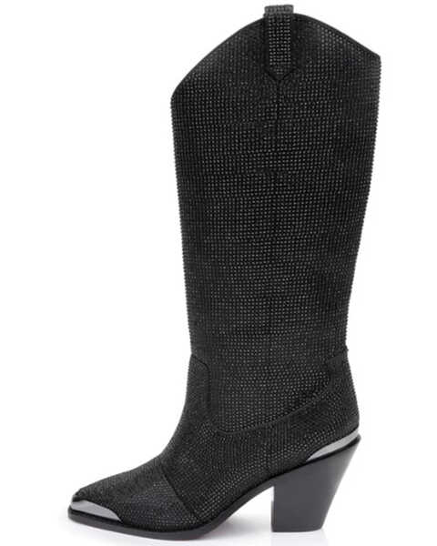 Image #3 - DanielXDiamond Women's North Jewel Cave Western Boots - Snip Toe, Black, hi-res