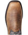 Image #4 - Ariat Men's 11" WorkHog® Waterproof Western Work Boots - Carbon Toe, Brown, hi-res