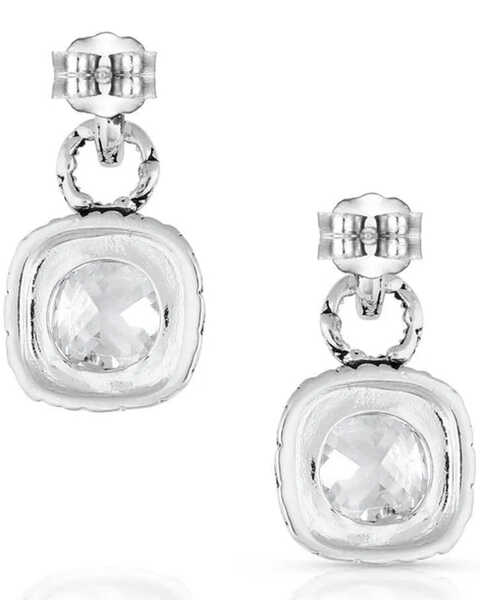 Image #2 - Montana Silversmiths Women's Silver Western Delight Crystal Earrings, Silver, hi-res