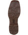 Image #7 - Durango Men's Army Green USA Western Performance Boots - Square Toe, Brown, hi-res