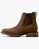 Image #2 - Ariat Men's Western Big Rig Chelsea Boots - Broad Square Toe, Brown, hi-res