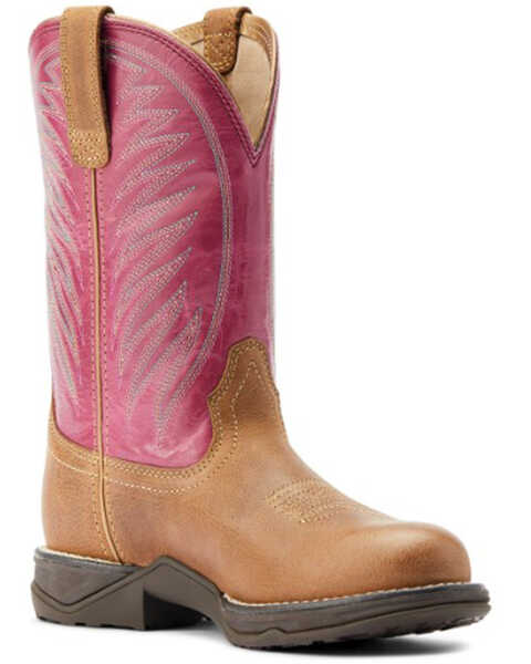 Ariat Women's Anthem II Western Boots - Round Toe, Brown, hi-res