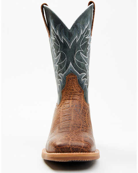 Image #4 - Cody James Men's Xtreme Xero Gravity Fowler Western Performance Boots - Broad Square Toe, Blue, hi-res