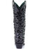 Image #4 - Corral Women's Inlay Embroidery Western Boots - Snip Toe, Black, hi-res
