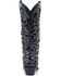 Image #4 - Corral Women's Inlay Embroidery Western Boots - Snip Toe, Black, hi-res