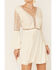 Image #2 - Beyond The Radar Women's Cut-Out Bell Sleeve Dress, Ivory, hi-res