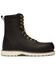 Image #2 - Danner Men's 8" Cedar River Moc Work Boots - Soft Toe, Dark Brown, hi-res