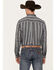Image #4 - Cody James Men's Wiltern Striped Long Sleeve Button-Down Stretch Western Shirt, Grey, hi-res