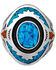 Silver Legends Women's Turquoise and Coral Southwestern Ring , Turquoise, hi-res