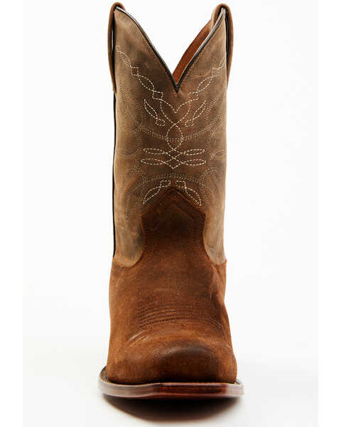 Image #4 - Moonshine Spirit Men's Pancho Roughout Western Boots - Square Toe , Brown, hi-res