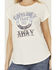 Image #3 - Shyanne Women's Cowboy Take Me Away Studded Short Sleeve Graphic Tee, Ivory, hi-res