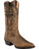 Ariat Men's Heritage Western Boots - Medium Toe, Distressed, hi-res