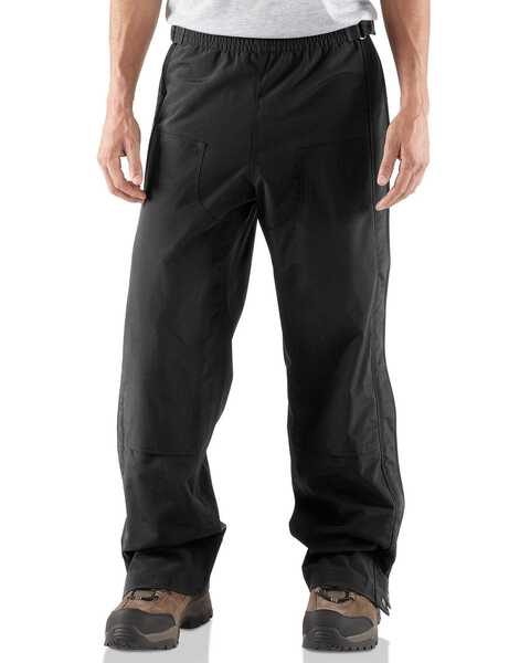 Carhartt Men's Shoreline Work Pants - Tall, Black, hi-res