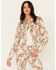 Image #1 - Shyanne Women's Southwestern Printed Cropped Jacket, Grey, hi-res