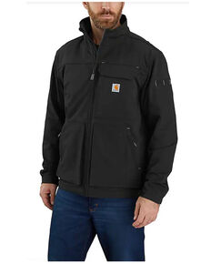 Carhartt Men's Super Dux Black Relaxed Fit Lightweight Zip-Front Work Jacket - Big , Black, hi-res
