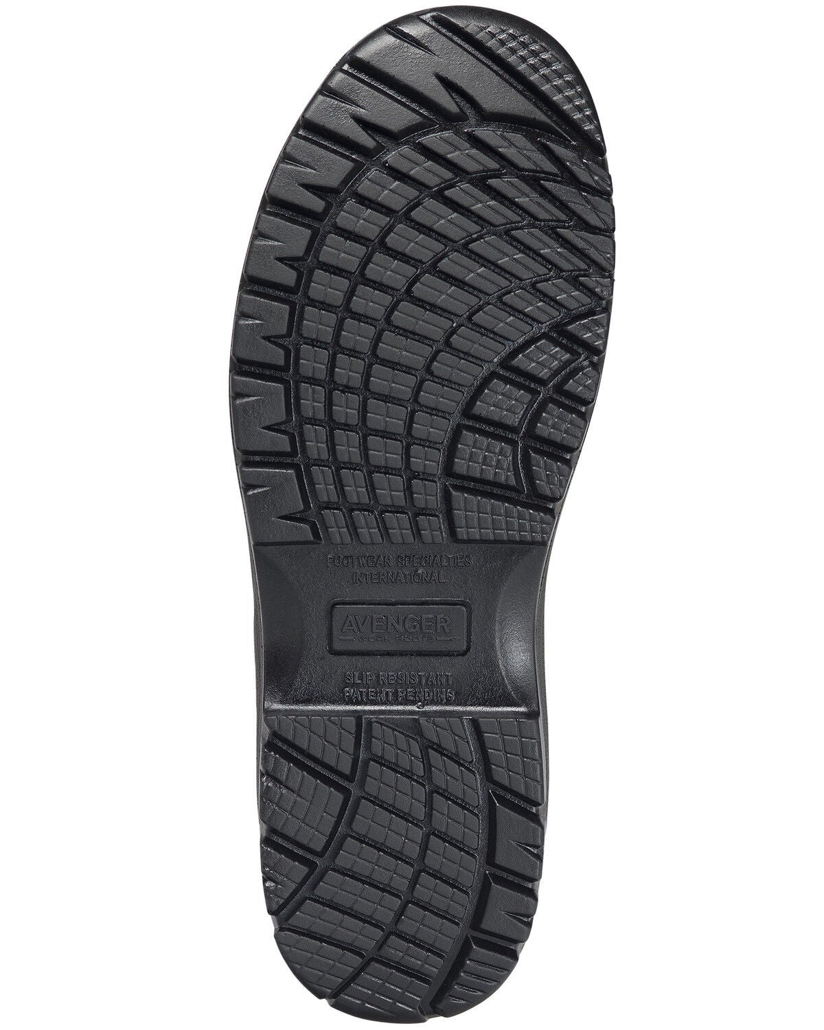 Image #7 - Avenger Men's Foreman Pull On Work Boots - Composite Toe, Black, hi-res