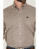 Image #3 - Cinch Men's Striped Print Tencel Long Sleeve Button-Down Western Shirt, Brown, hi-res