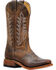 Image #1 - Boulet Women's Hillbilly Golden Cowgirl Boots - Square Toe, Brown, hi-res