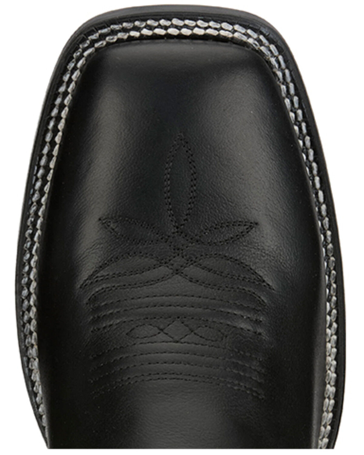 Image #6 - Tony Lama Men's Lars Western Boots - Broad Square Toe, Black, hi-res
