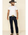 Image #3 - Wrangler Men's Active Flex Prewashed Indigo Slim Cowboy Cut Jeans - Big, Indigo, hi-res