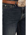 Image #4 - Hooey by Rock & Roll Denim Men's Dark Wash Double Barrel Reflex Stackable Bootcut Jeans, Dark Wash, hi-res