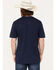 RANK 45 Men's Old Glory Logo Graphic Short Sleeve T-Shirt , Navy, hi-res
