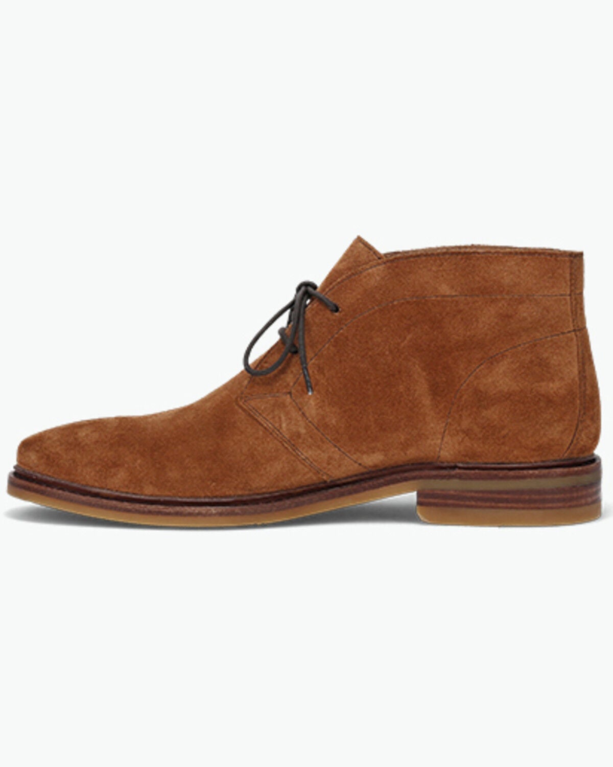 Image #3 - Frye Men's Paul Chukka Casual Boots - Round Toe, Bark, hi-res
