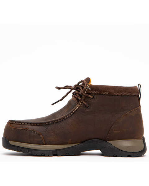 Image #3 - Ariat Men's Waterproof Edge LTE Moc Boots - Composite Toe , Dark Brown, hi-res