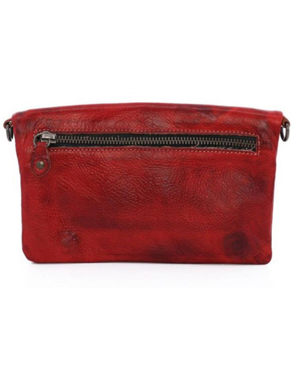 Image #3 - Bed Stu Women's Cadence Wallet Wristlet Crossbody Bag, Red, hi-res