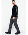 Image #6 - Hawx Men's Logo Crew Long Sleeve Work T-Shirt, Black, hi-res